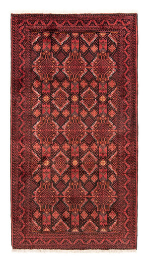Tappeto corsia Tappeto Belutsch - 194 x 101 cm - rosso