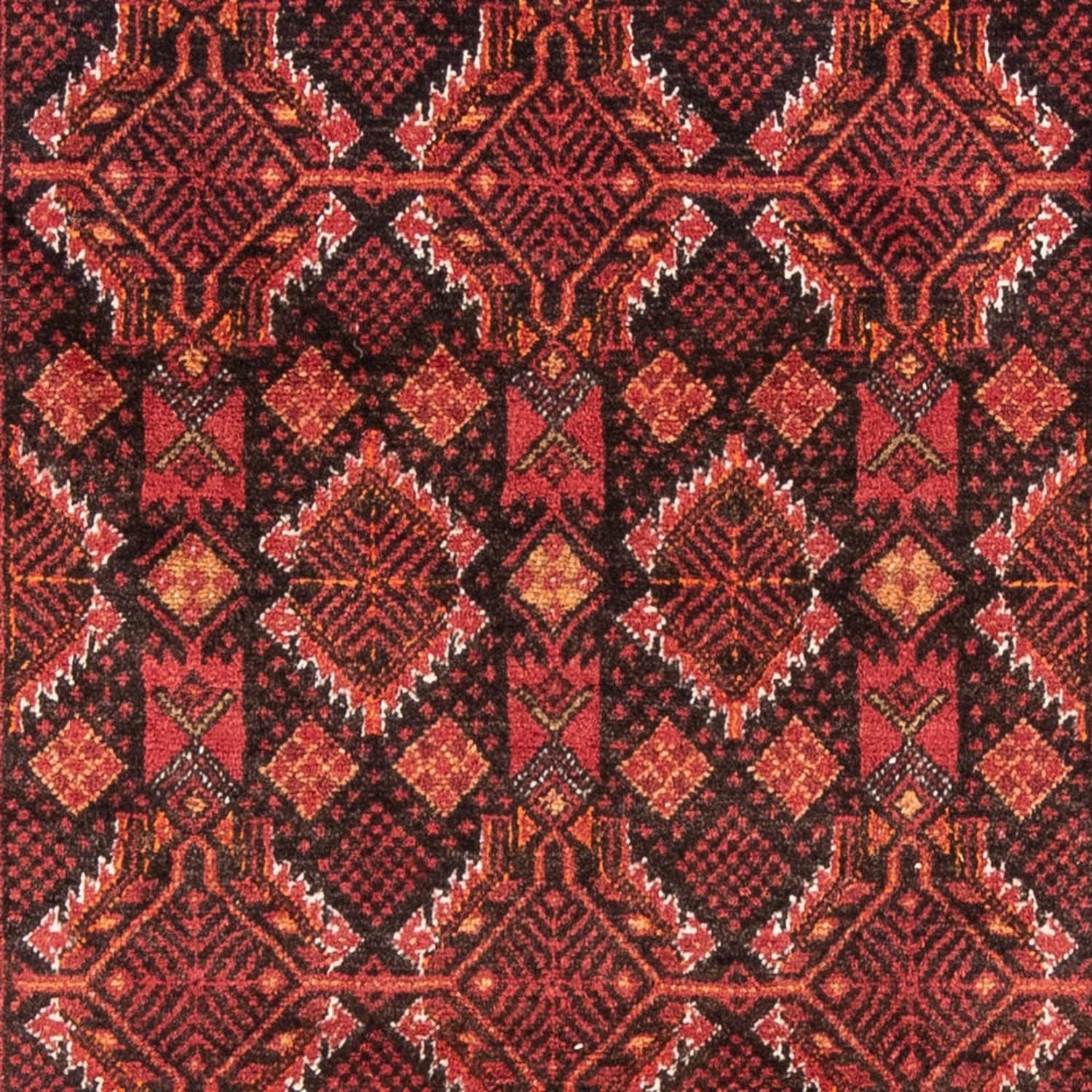 Tappeto corsia Tappeto Belutsch - 194 x 101 cm - rosso