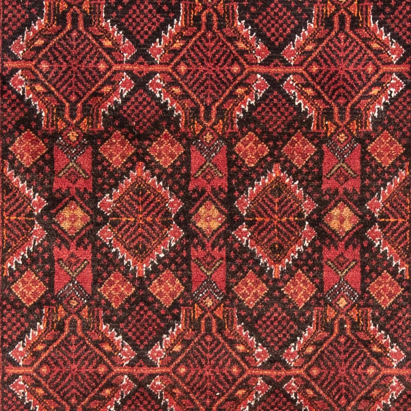 Tappeto corsia Tappeto Belutsch - 194 x 101 cm - rosso
