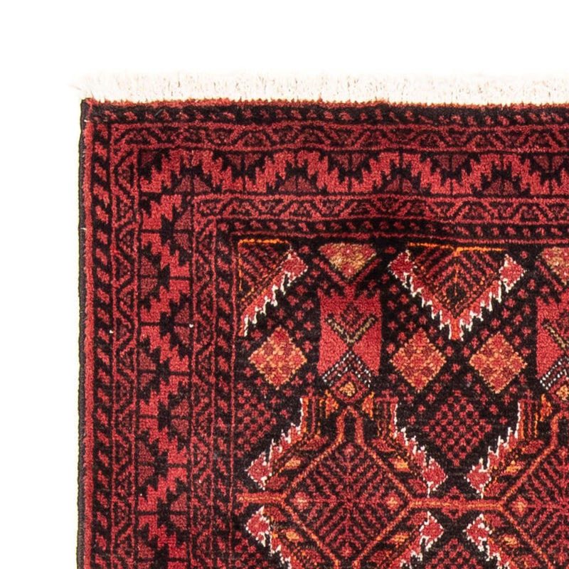 Tappeto corsia Tappeto Belutsch - 194 x 101 cm - rosso
