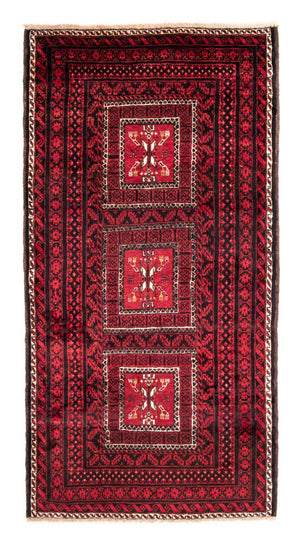 Tappeto corsia Tappeto Belutsch - 220 x 114 cm - rosso