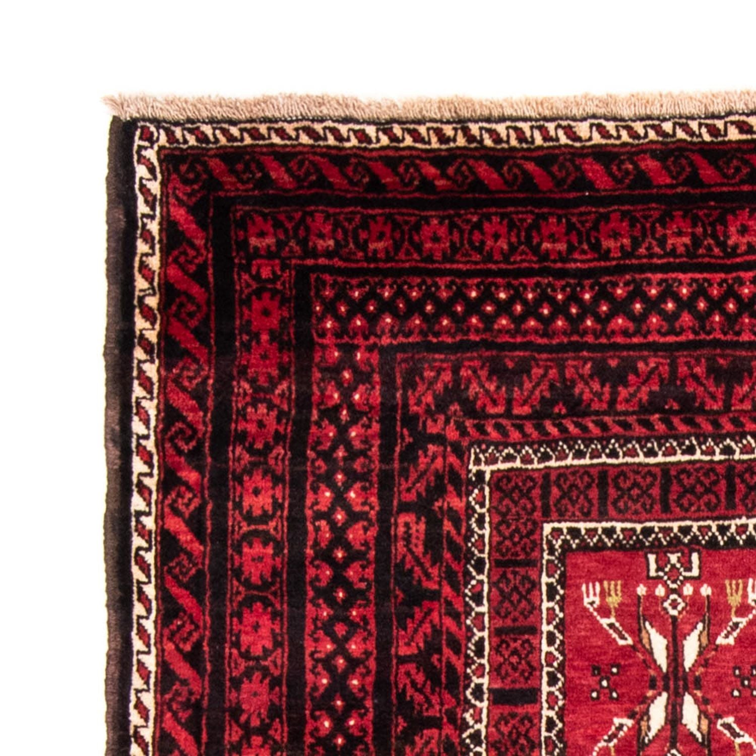 Tappeto corsia Tappeto Belutsch - 220 x 114 cm - rosso