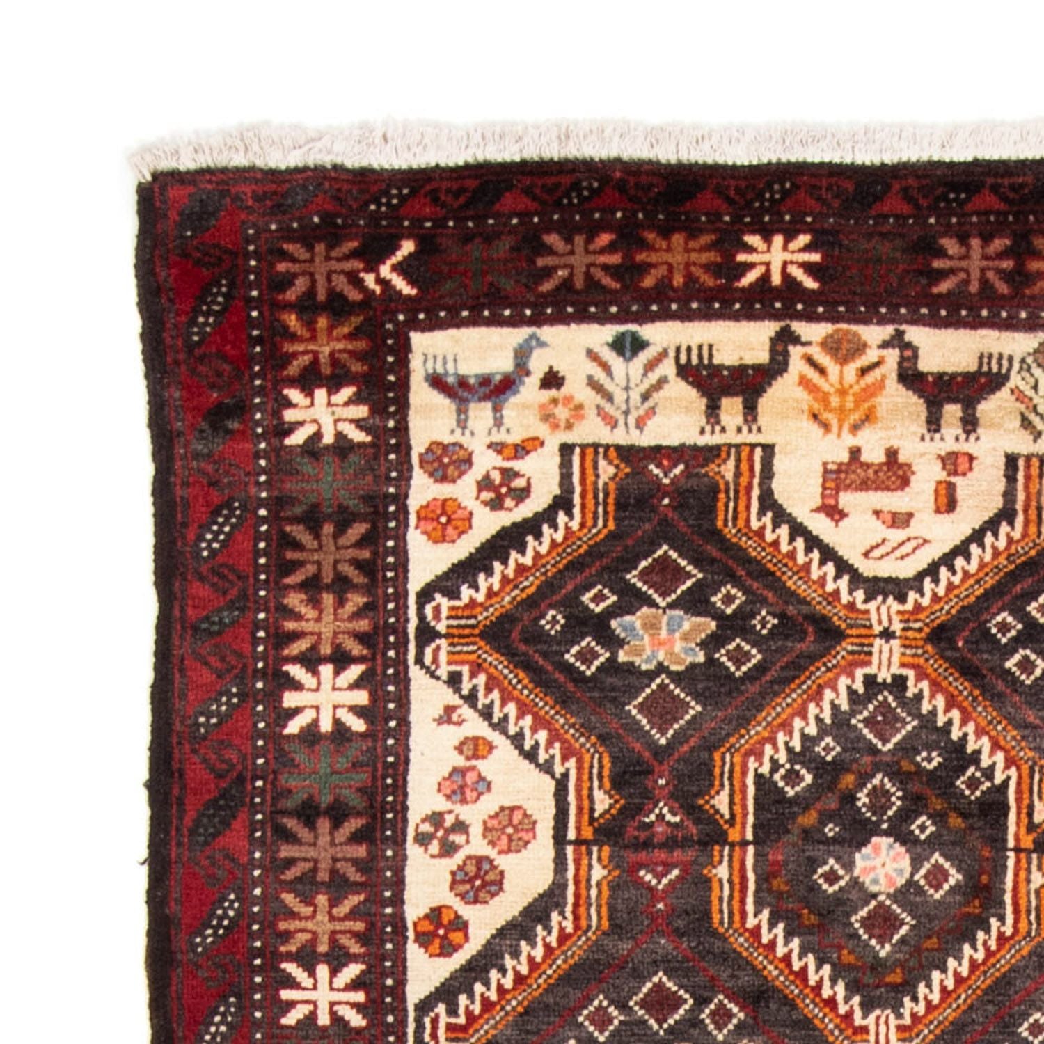 Tappeto corsia Tappeto Belutsch - 225 x 104 cm - beige