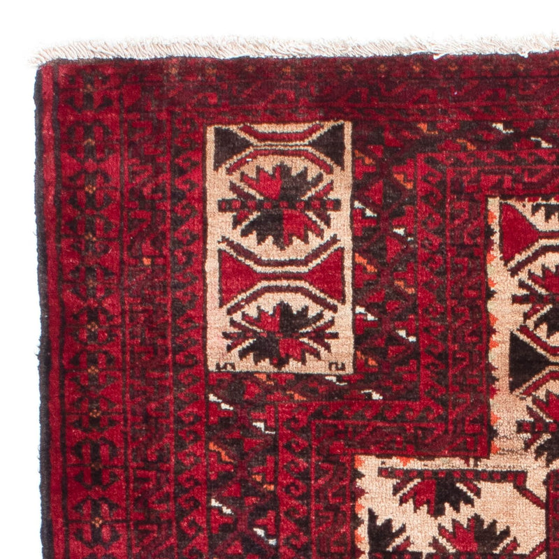 Tappeto Belutsch - 136 x 91 cm - rosso scuro