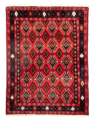 Tappeto Belutsch - 146 x 110 cm - rosso