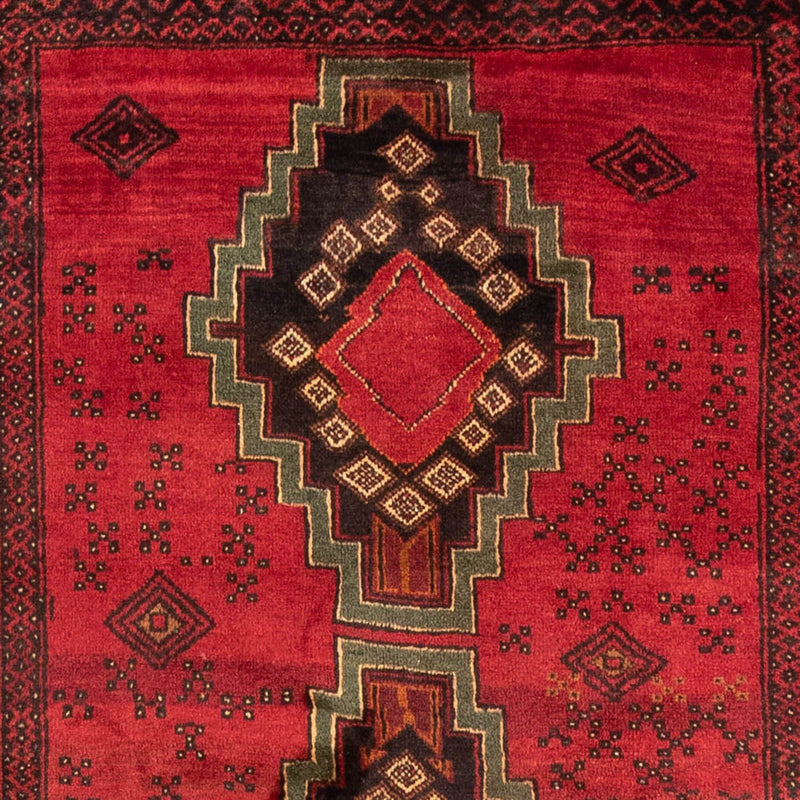 Tappeto corsia Tappeto Belutsch - 186 x 100 cm - rosso scuro