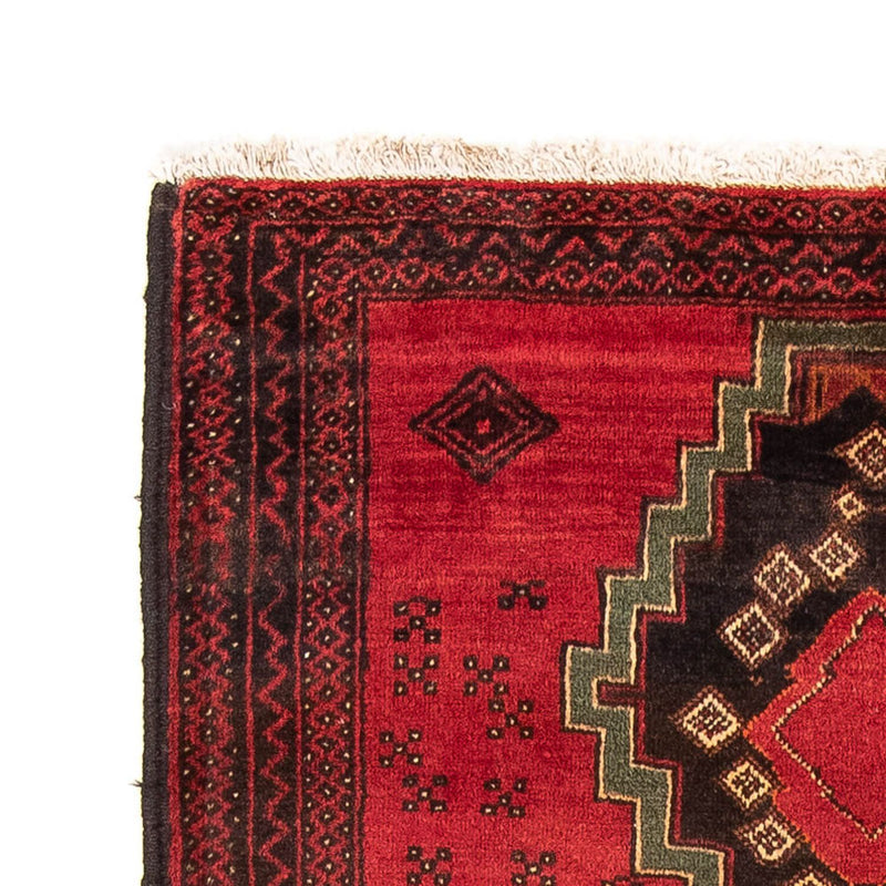 Tappeto corsia Tappeto Belutsch - 186 x 100 cm - rosso scuro