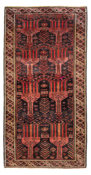 Tappeto corsia Tappeto Belutsch - 228 x 114 cm - rosso chiaro