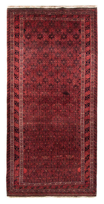 Tappeto corsia Tappeto Belutsch - 248 x 117 cm - rosso scuro