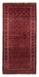 Tappeto corsia Tappeto Belutsch - 248 x 117 cm - rosso scuro