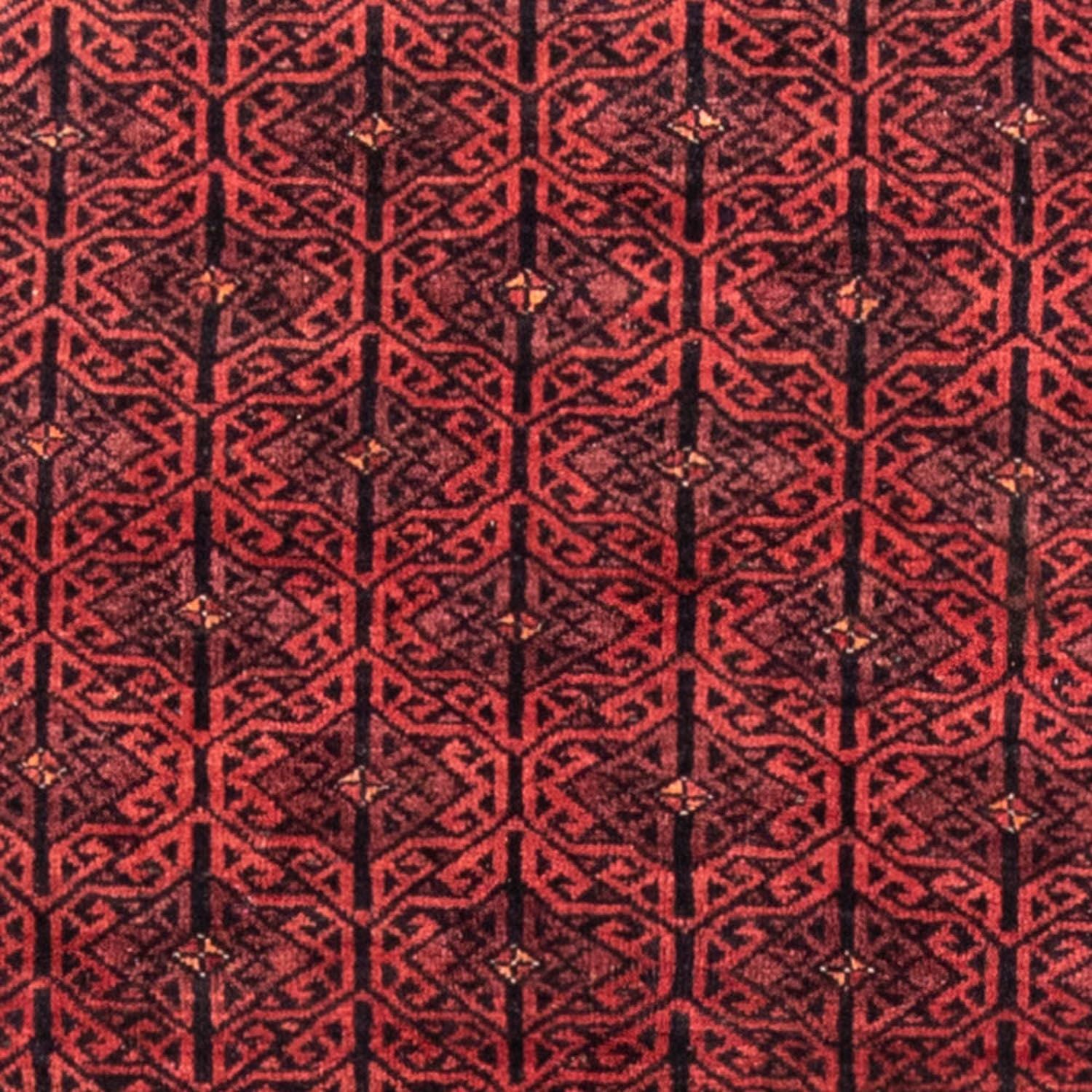 Tappeto corsia Tappeto Belutsch - 248 x 117 cm - rosso scuro