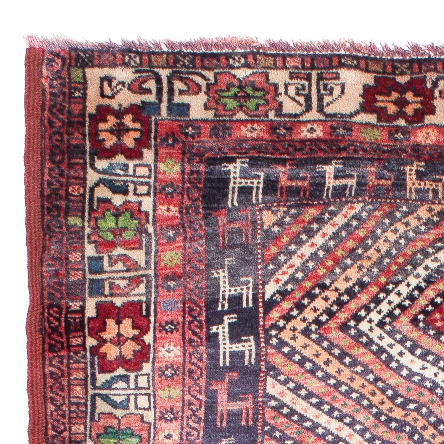 Tappeto Belutsch - 157 x 104 cm - multicolore