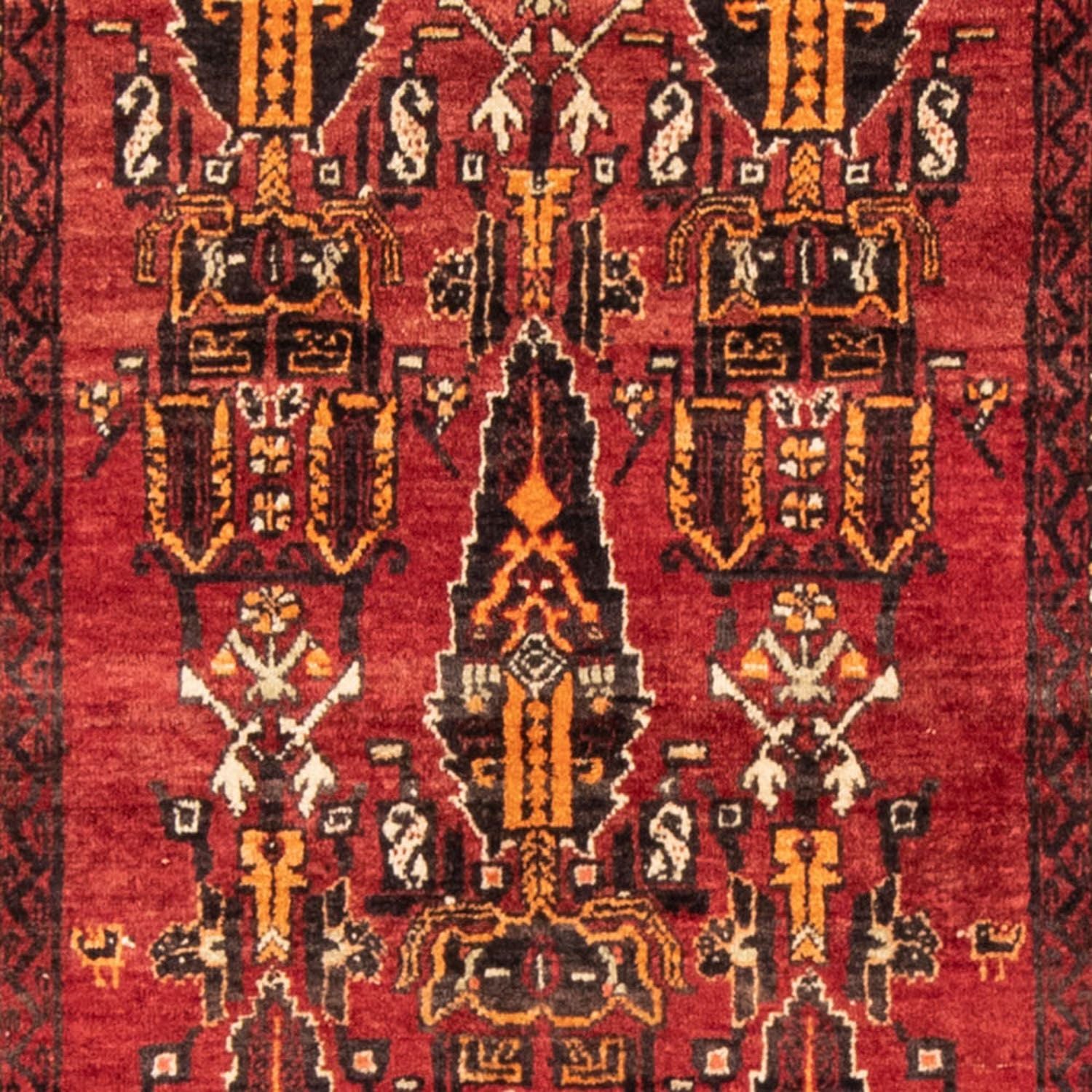 Tappeto corsia Tappeto Belutsch - 180 x 102 cm - rosso