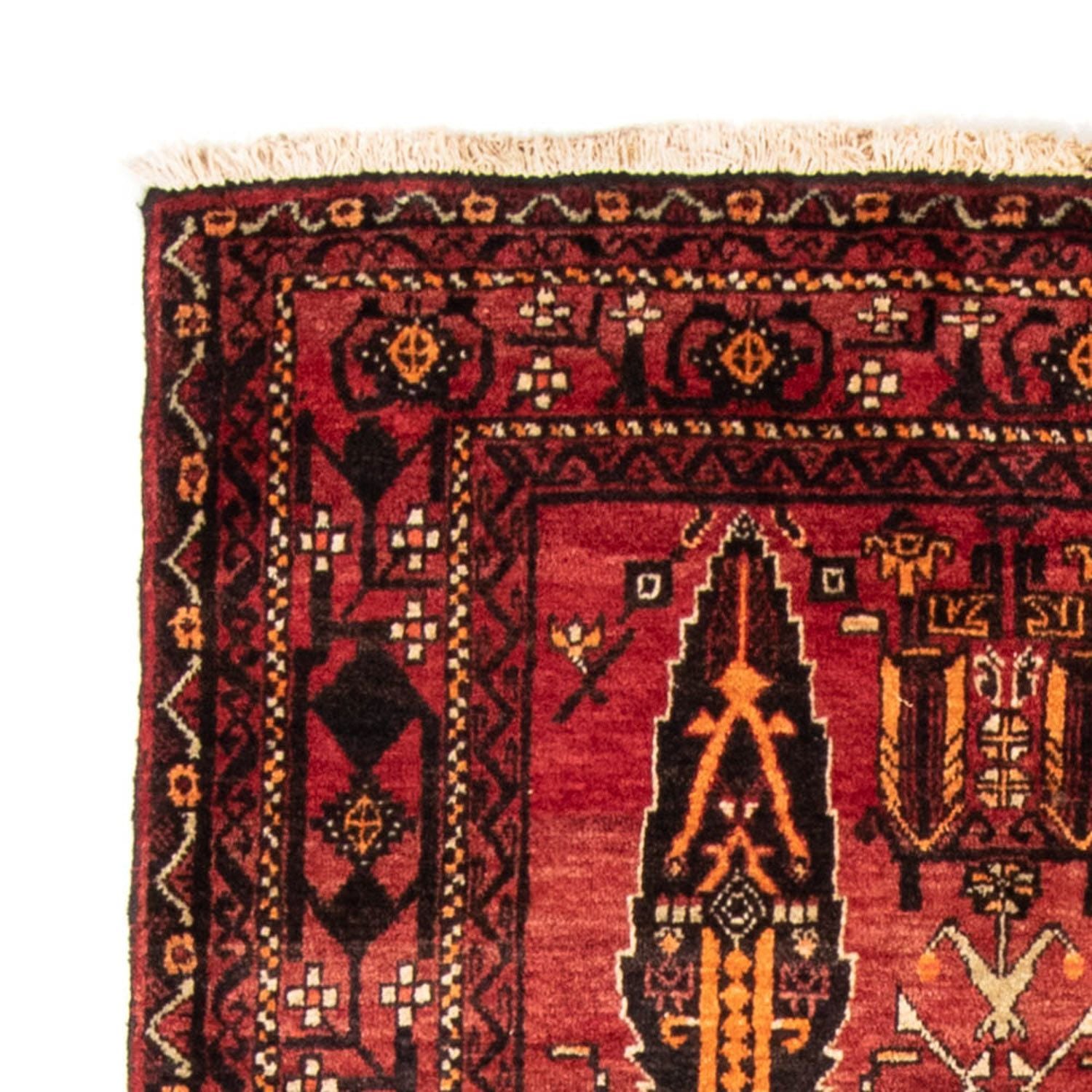 Tappeto corsia Tappeto Belutsch - 180 x 102 cm - rosso