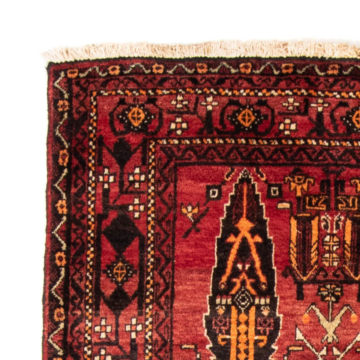 Tappeto corsia Tappeto Belutsch - 180 x 102 cm - rosso