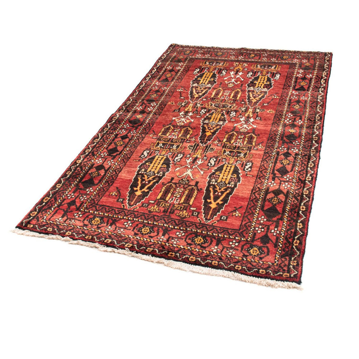 Tappeto corsia Tappeto Belutsch - 180 x 102 cm - rosso