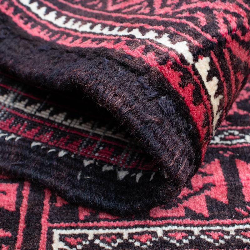 Tappeto Belutsch - 158 x 103 cm - rosso scuro