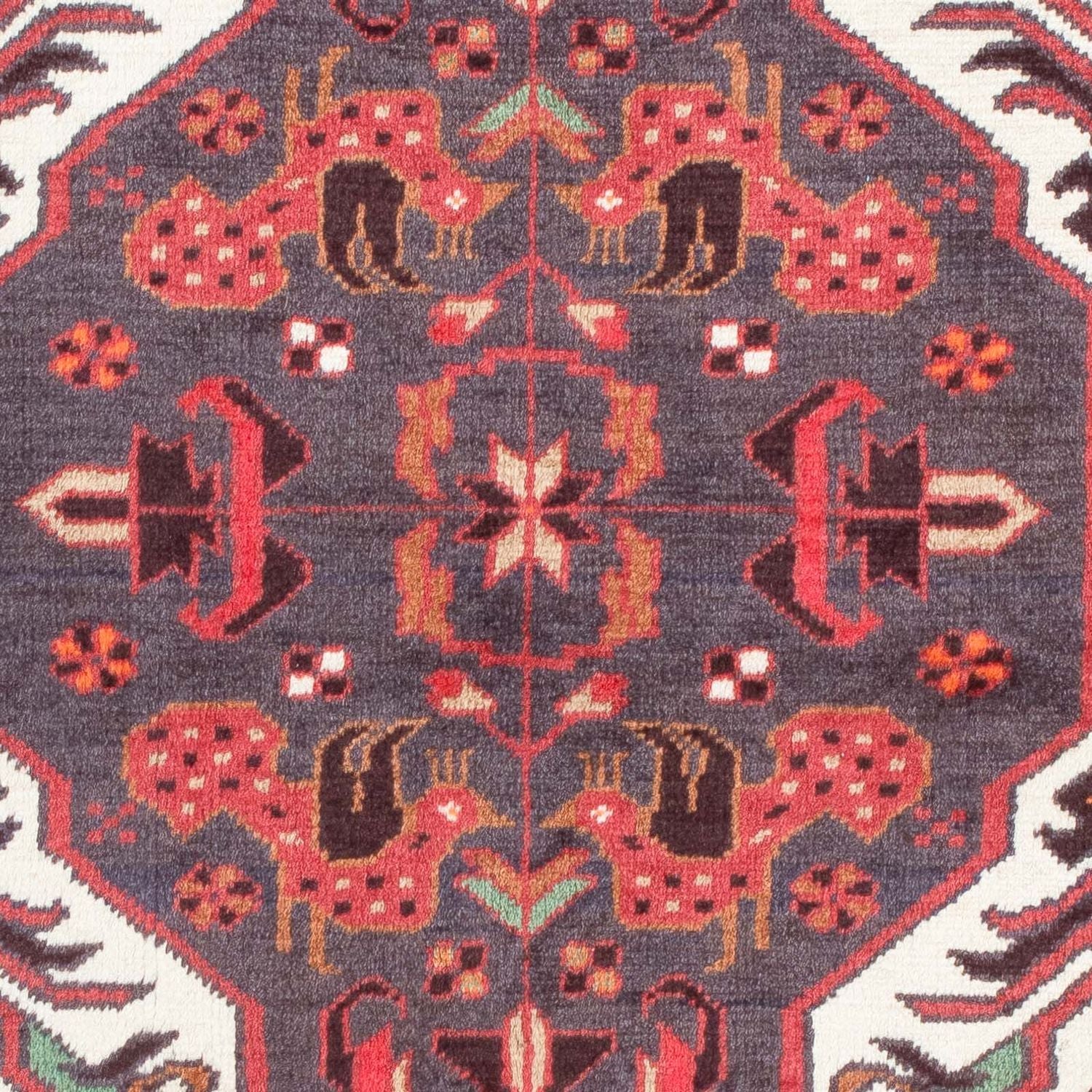 Tappeto Belutsch - 156 x 87 cm - rosso scuro