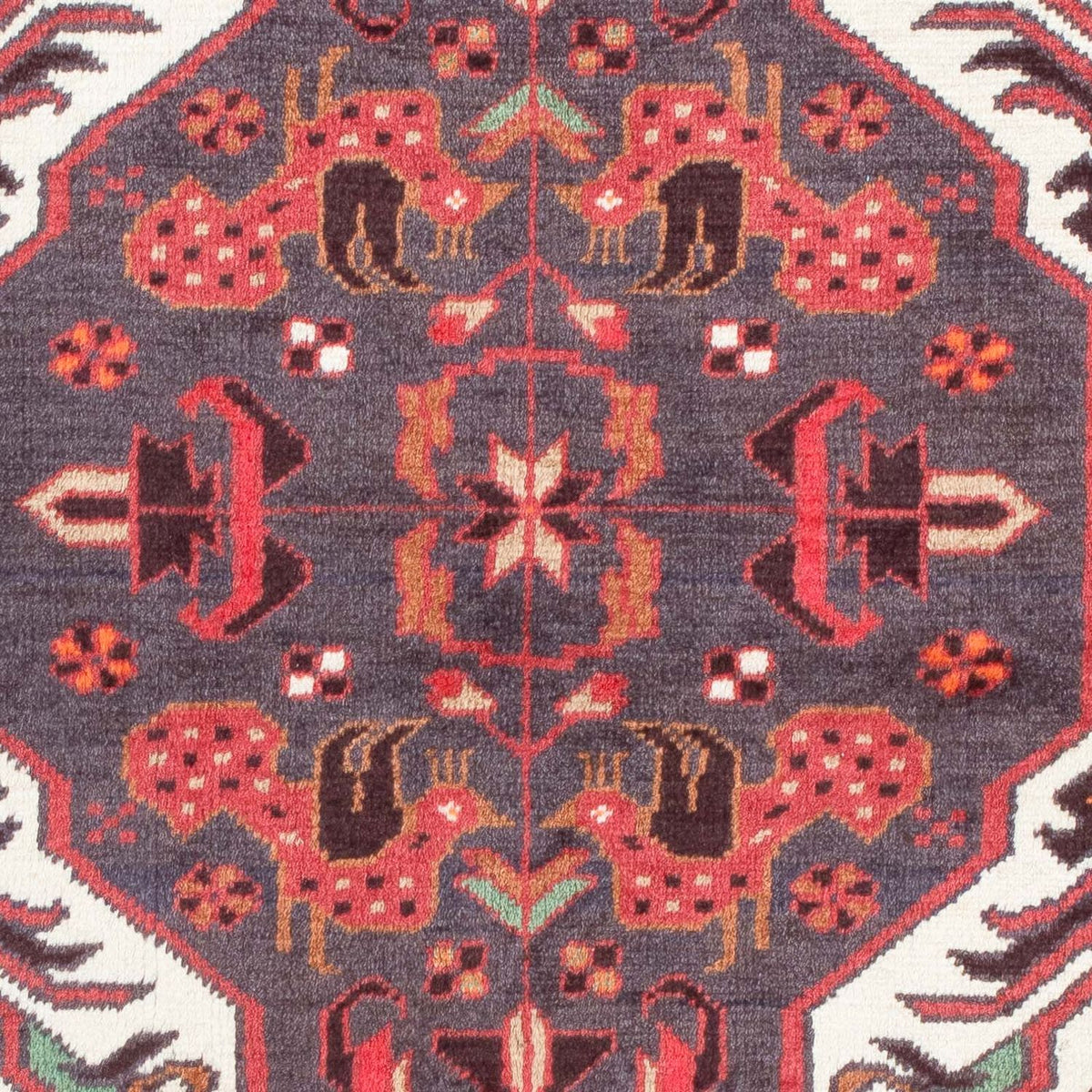 Tappeto Belutsch - 156 x 87 cm - rosso scuro