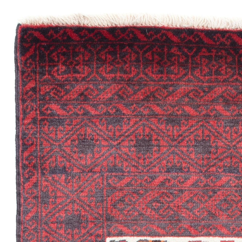 Tappeto Belutsch - 156 x 87 cm - rosso scuro