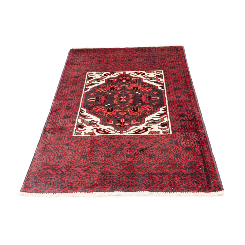 Tappeto Belutsch - 156 x 87 cm - rosso scuro
