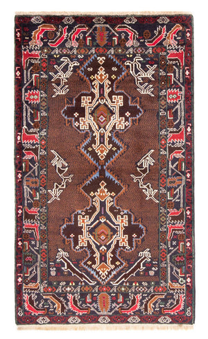 Tappeto corsia Tappeto Belutsch - 201 x 112 cm - cioccolato chiaro