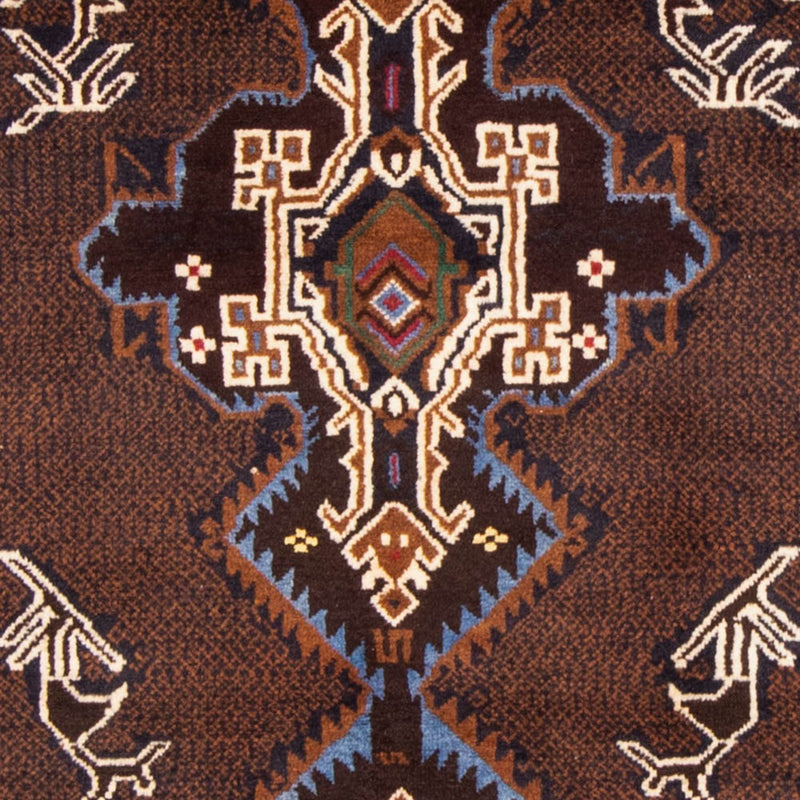 Tappeto corsia Tappeto Belutsch - 201 x 112 cm - cioccolato chiaro