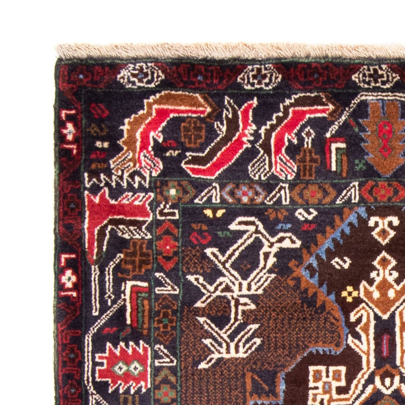 Tappeto corsia Tappeto Belutsch - 201 x 112 cm - cioccolato chiaro