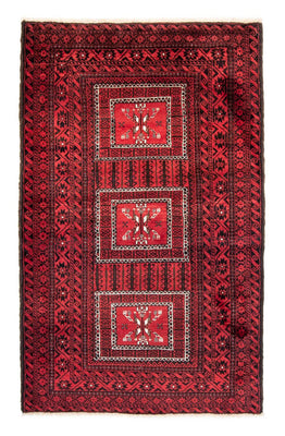 Tappeto Belutsch - 217 x 121 cm - rosso
