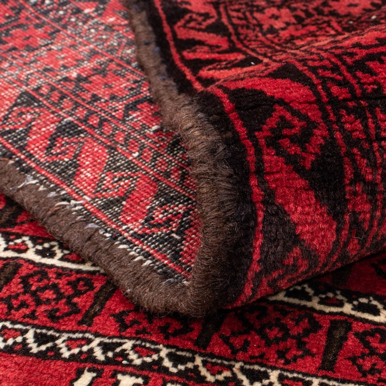Tappeto Belutsch - 217 x 121 cm - rosso