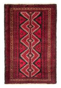 Tappeto Belutsch - 194 x 124 cm - rosso