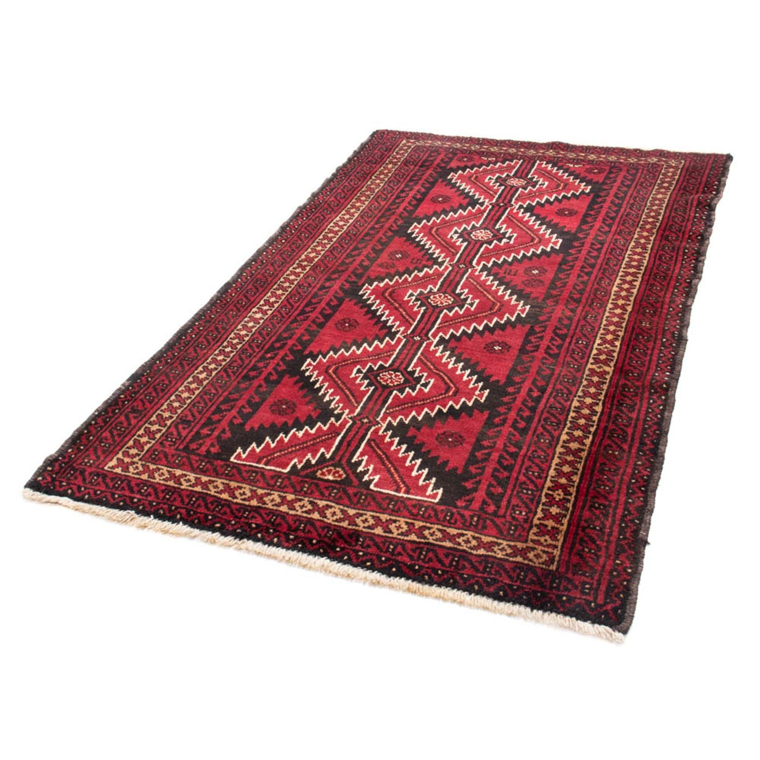 Tappeto Belutsch - 194 x 124 cm - rosso