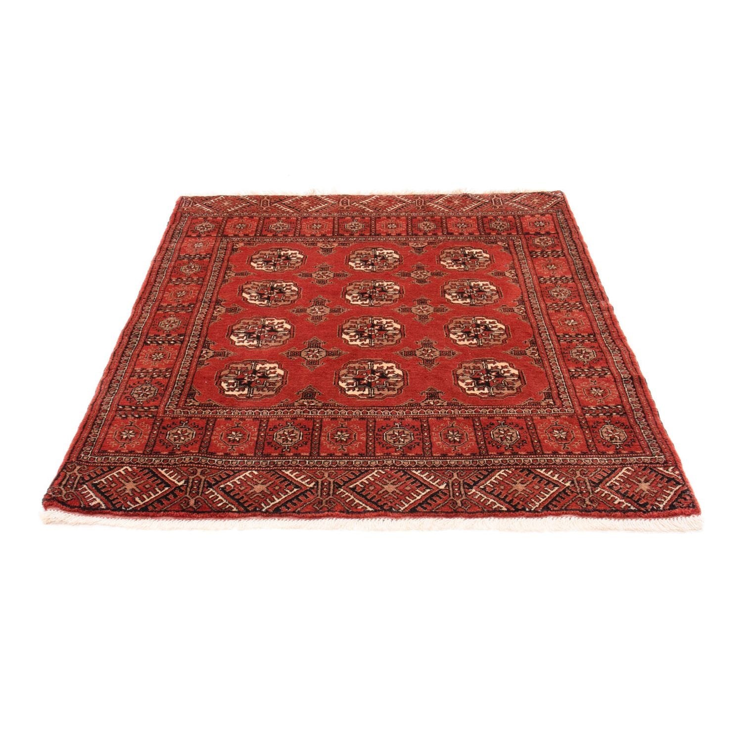 Tappeto Belutsch - 143 x 121 cm - rosso scuro