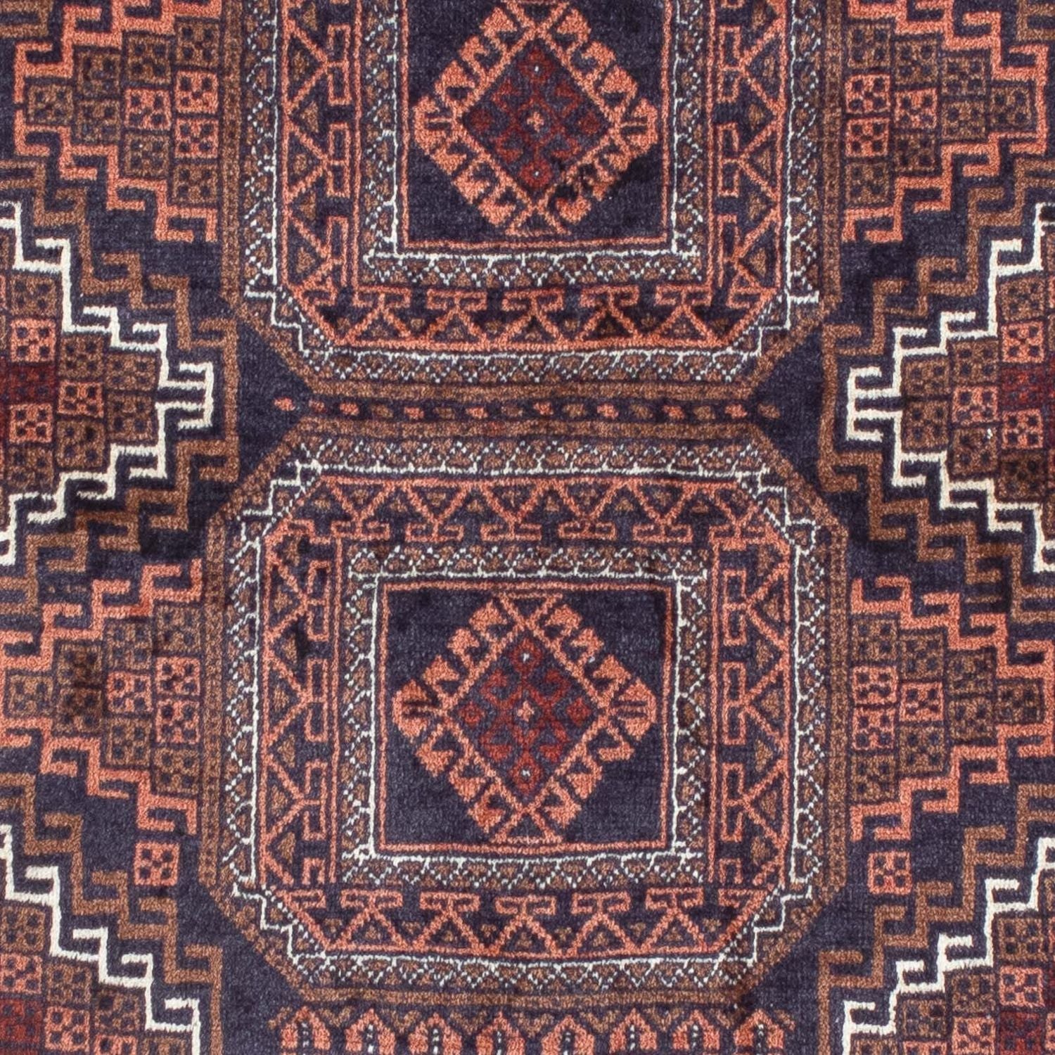 Tappeto Belutsch - 153 x 89 cm - blu scuro
