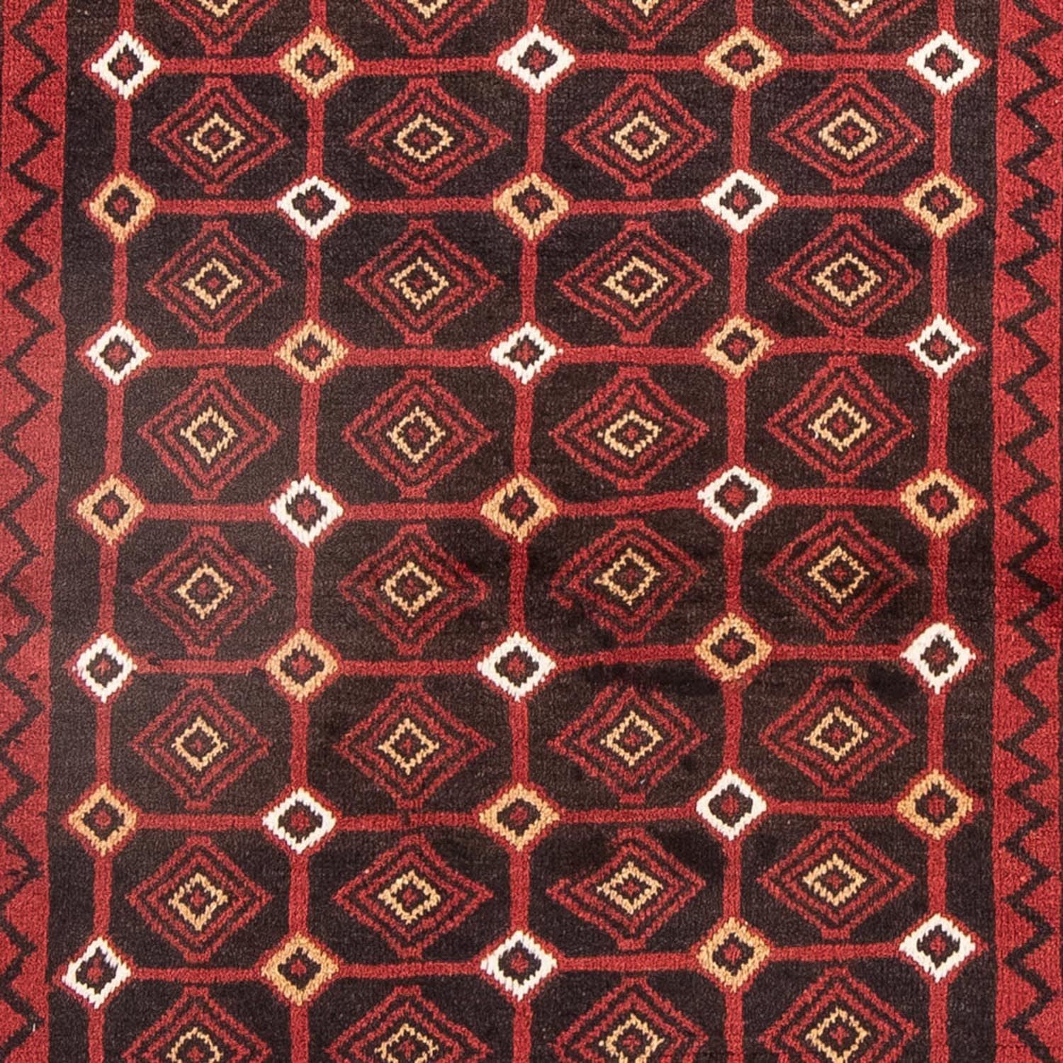Tappeto corsia Tappeto Belutsch - 188 x 107 cm - rosso