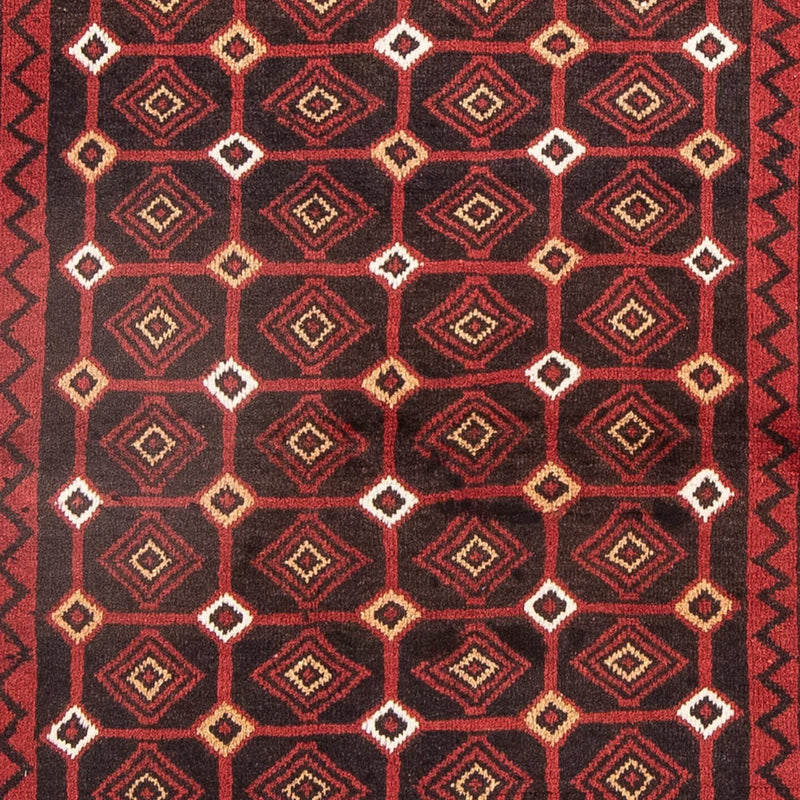 Tappeto corsia Tappeto Belutsch - 188 x 107 cm - rosso
