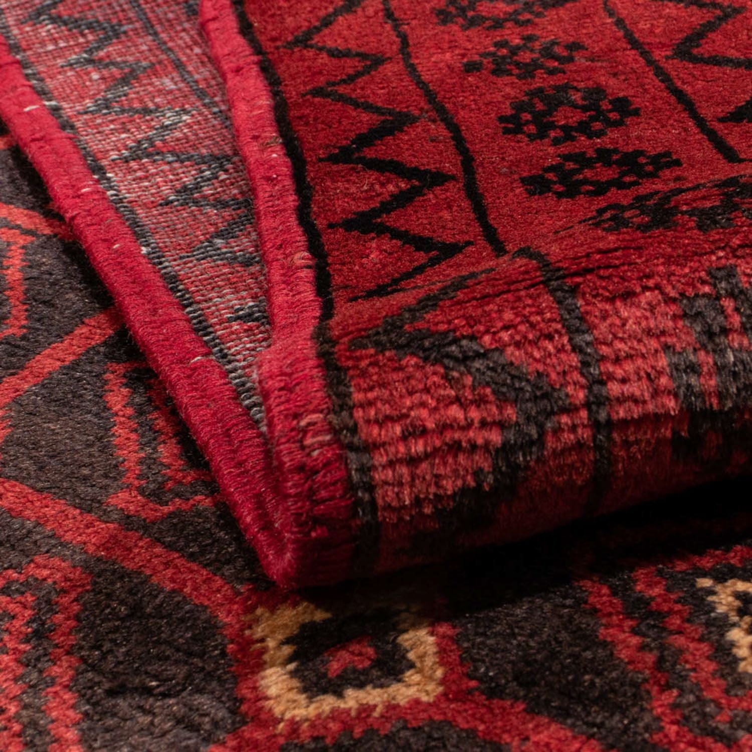 Tappeto corsia Tappeto Belutsch - 188 x 107 cm - rosso