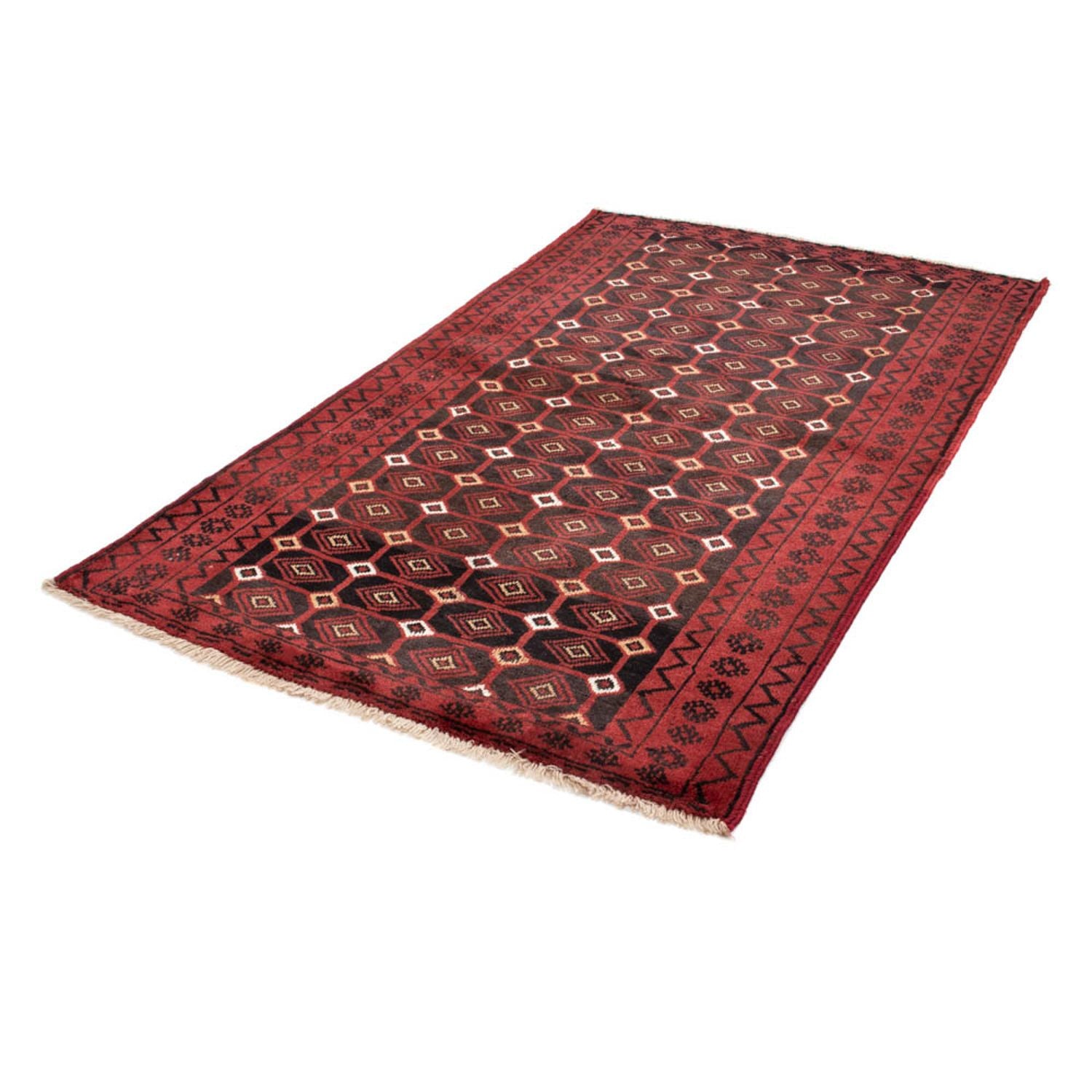 Tappeto corsia Tappeto Belutsch - 188 x 107 cm - rosso