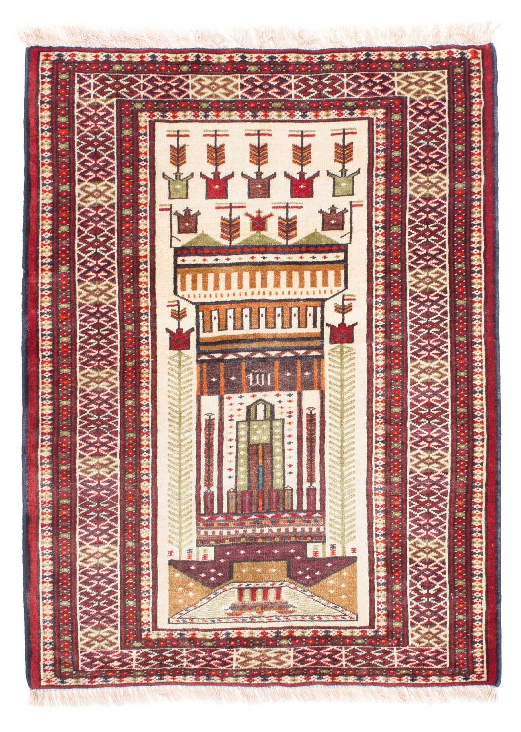 Tappeto Belutsch - 119 x 89 cm - beige