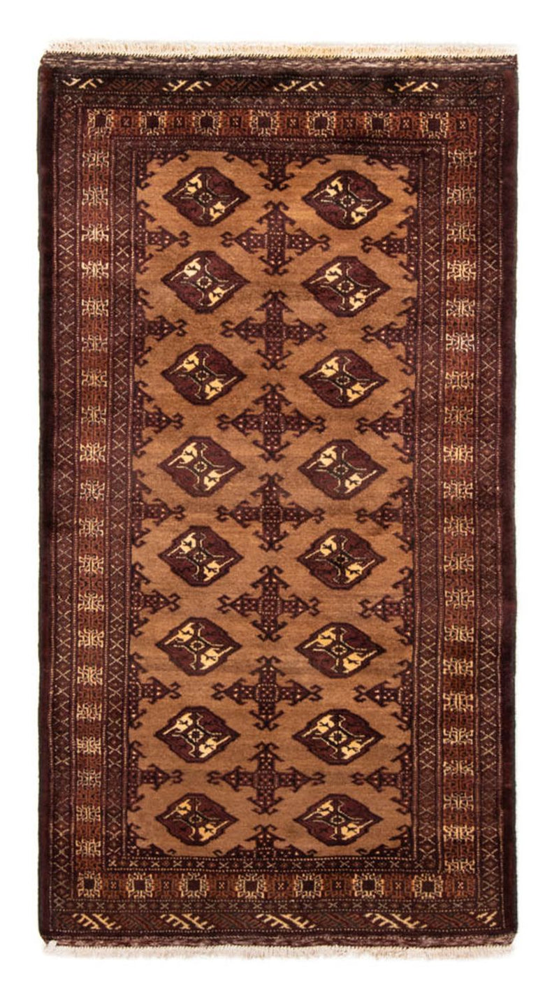 Tappeto corsia Tappeto Belutsch - 196 x 108 cm - ruggine