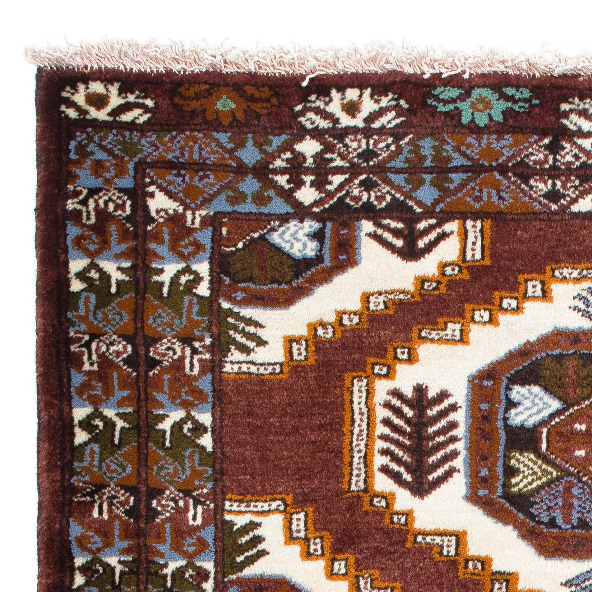 Tappeto Belutsch - 160 x 102 cm - marrone