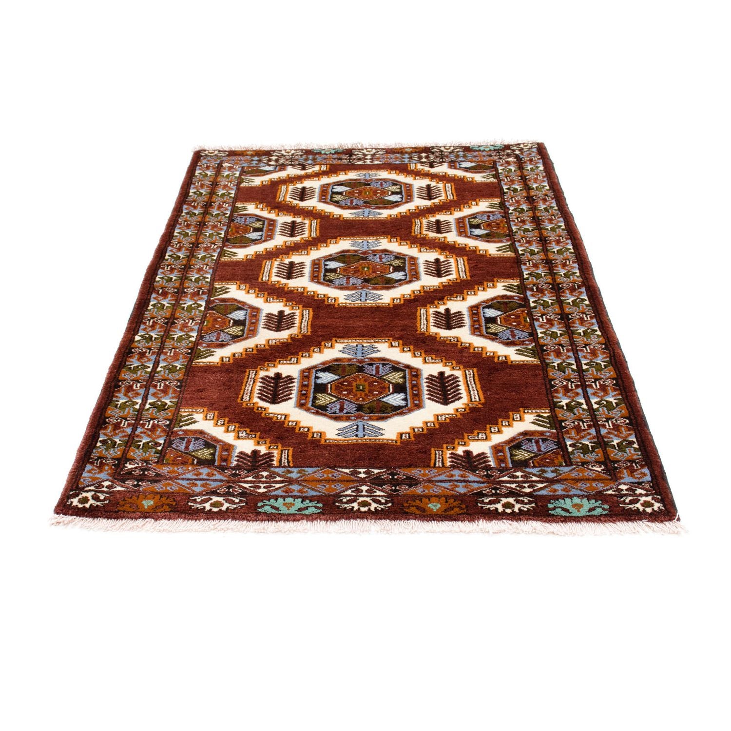 Tappeto Belutsch - 160 x 102 cm - marrone