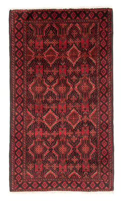 Tappeto corsia Tappeto Belutsch - 187 x 99 cm - rosso