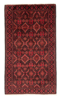 Tappeto corsia Tappeto Belutsch - 187 x 99 cm - rosso