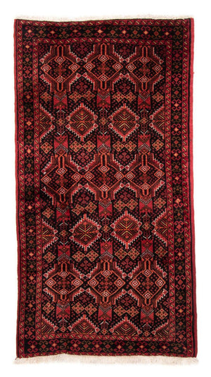 Tappeto corsia Tappeto Belutsch - 184 x 96 cm - rosso scuro