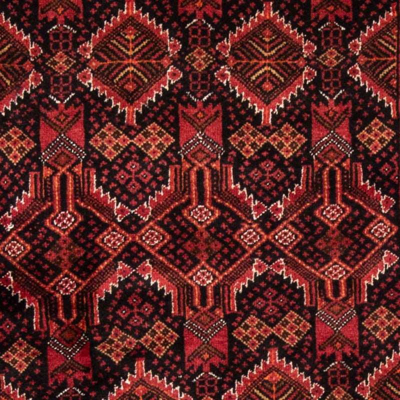 Tappeto corsia Tappeto Belutsch - 184 x 96 cm - rosso scuro