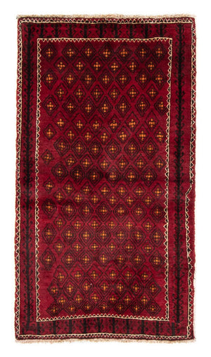Tappeto corsia Tappeto Belutsch - 182 x 103 cm - rosso scuro