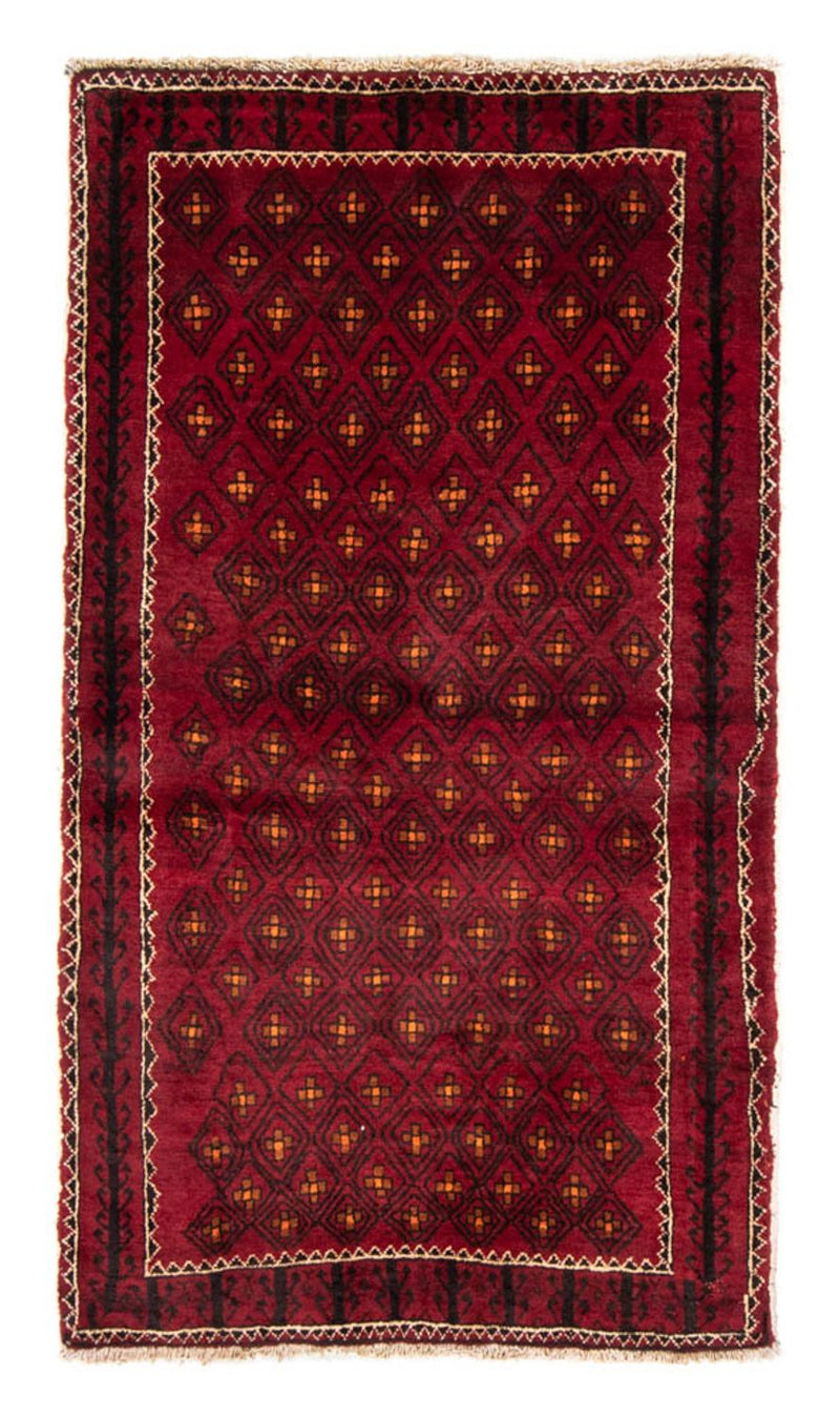 Tappeto corsia Tappeto Belutsch - 182 x 103 cm - rosso scuro