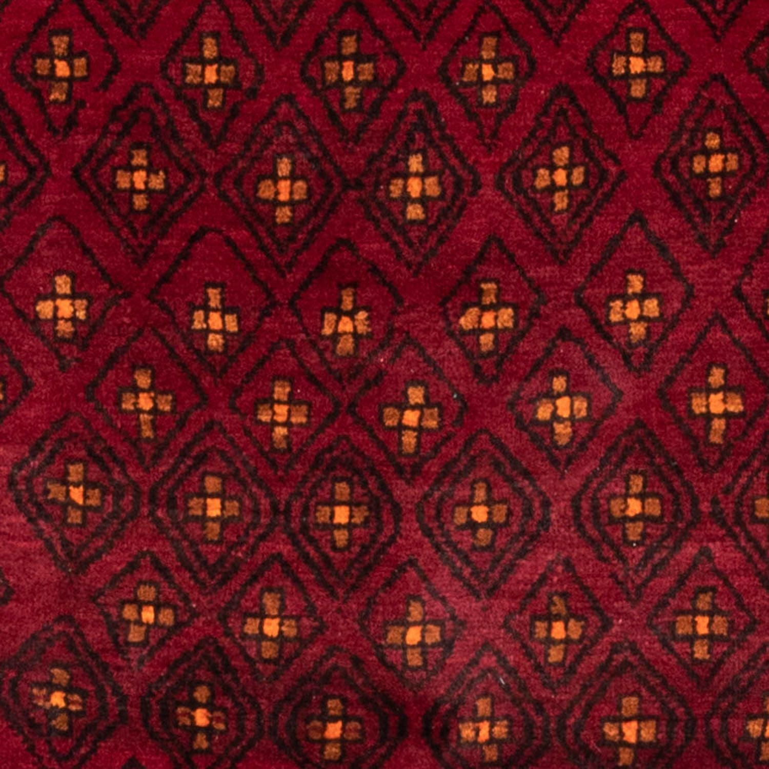 Tappeto corsia Tappeto Belutsch - 182 x 103 cm - rosso scuro