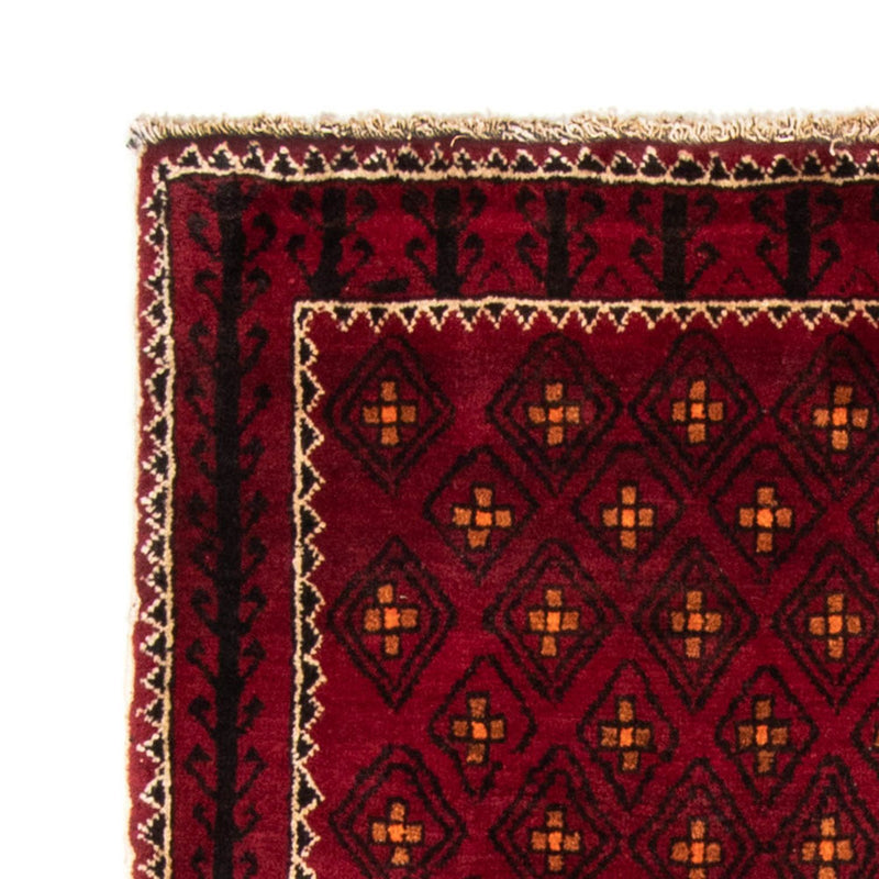 Tappeto corsia Tappeto Belutsch - 182 x 103 cm - rosso scuro